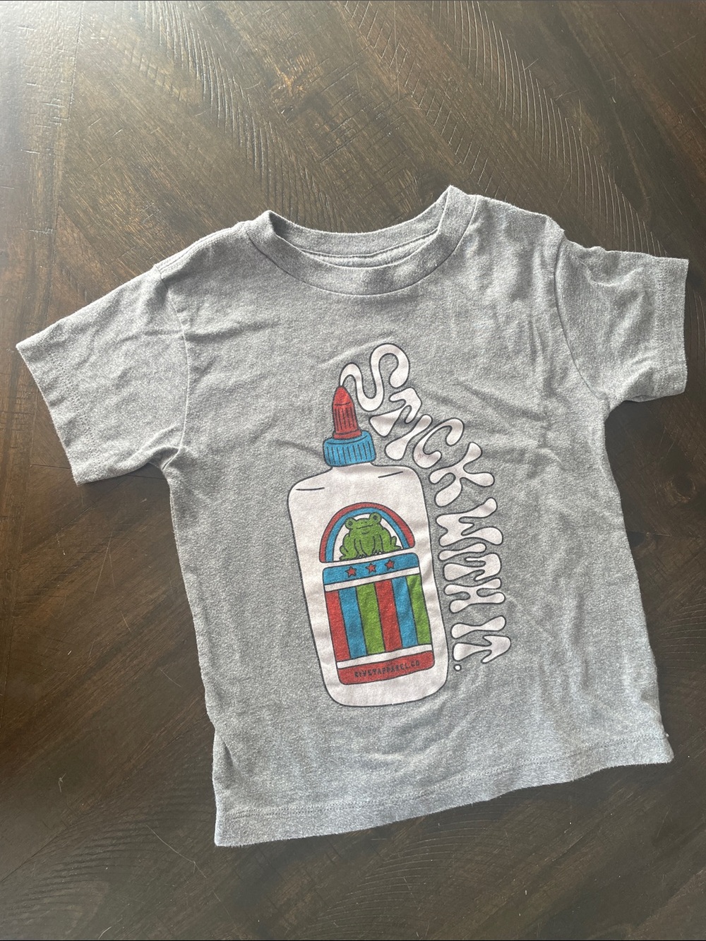 Rivet Apparel Co Bella Canvas Gray Kids Graphic Tee